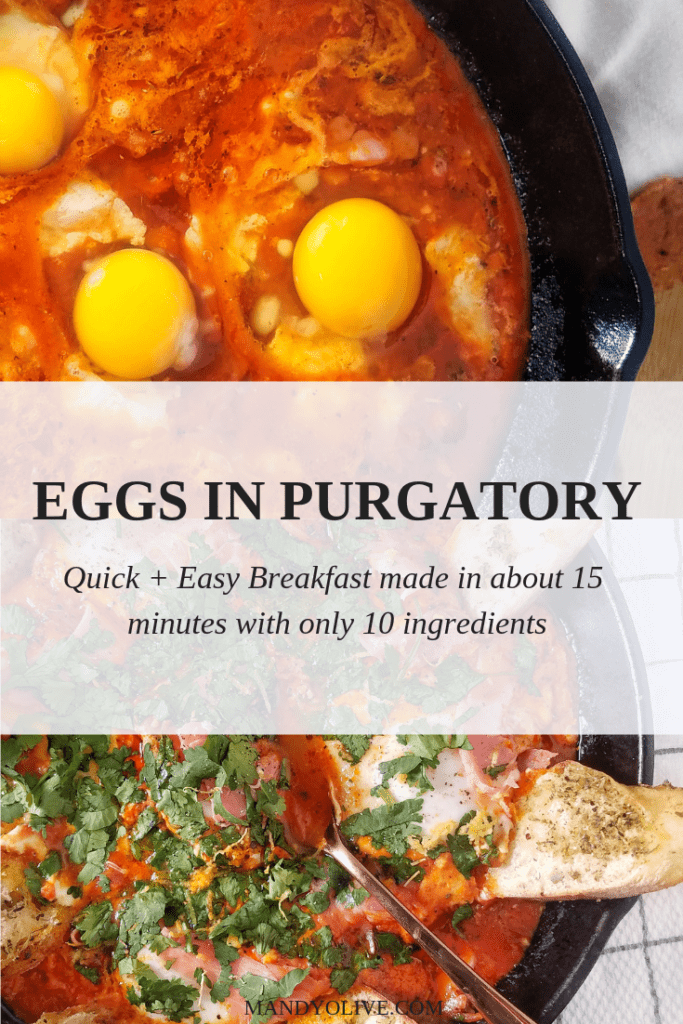 How to make Eggs in Purgatory Shakshuka Mandy Olive