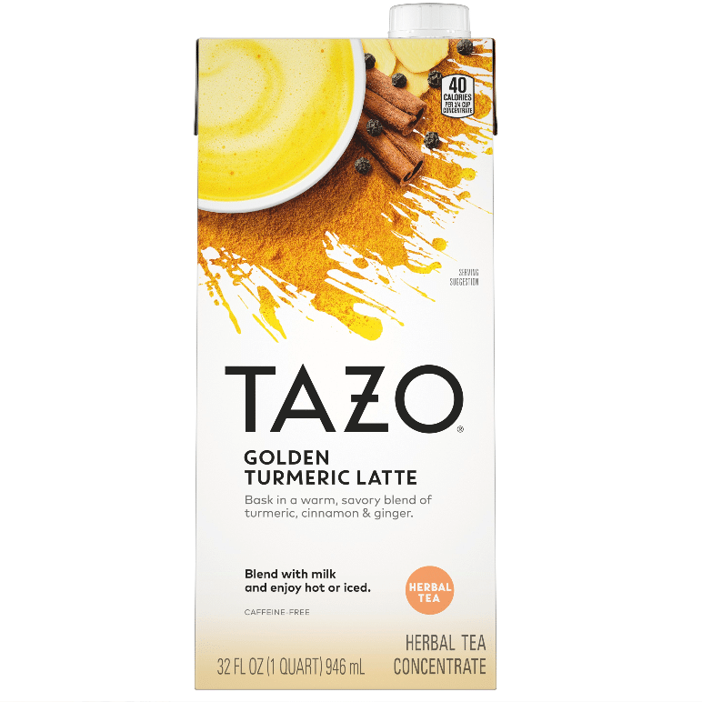 Tazo Tea Concentrate Golden Turmeric Latte 