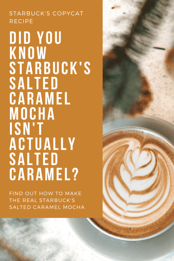 how to make starbucks salted caramel mocha at home, diy, d.i.y., copycat recipe, salted caramel latte, how to make a latte, espresso, starbuck's drinks to make, homemade, holiday drinks starbucks, Starbuck's drinks to order, budget, cheap, 