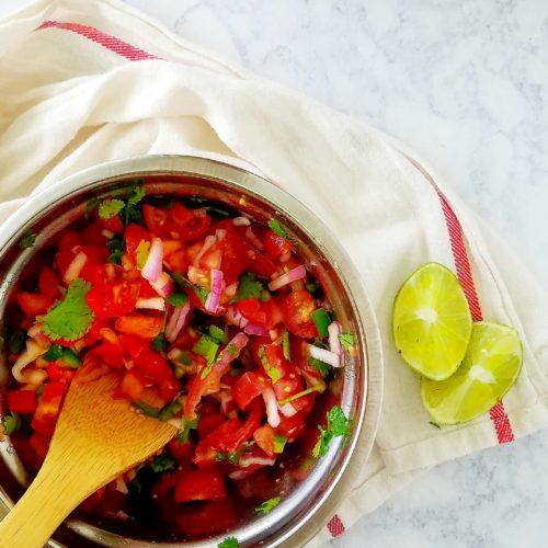 @theglamorousmak Pico de gallo fresh salsa