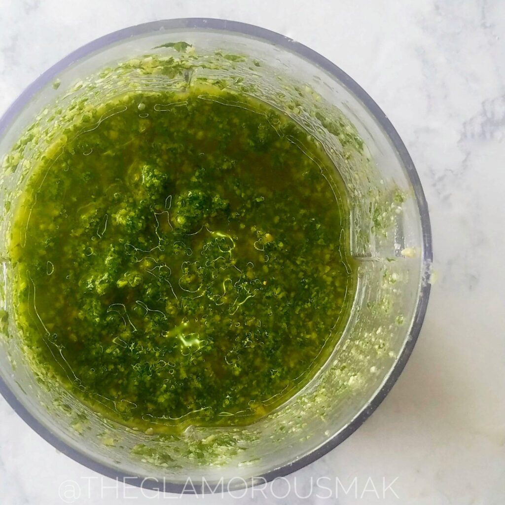 Basil pesto? Forget it. How do you make the best pesto? Kale. Yes. kale. It's cheap and nutritious. Healthy fresh kale pesto can be put over pasta, on sandwiches, in place of almost any condiment, paninis, salads, bread, biscuits or on eggs. Kale, parmasan cheese, garlic, nut butter and olive oil come together to pump up your breakfast, brunch, lunch, dinner, weeknight meals, and it's quick and easy to make. Even the kids will love it.