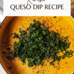 kimchi queso dip pin