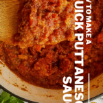 quick puttanesca sauce how to make tomato sauce